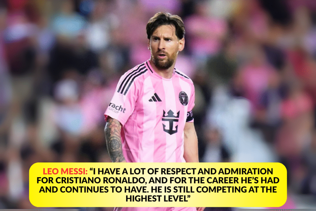 Lionel Messi Reveal His Relation with Cristiano Ronaldo