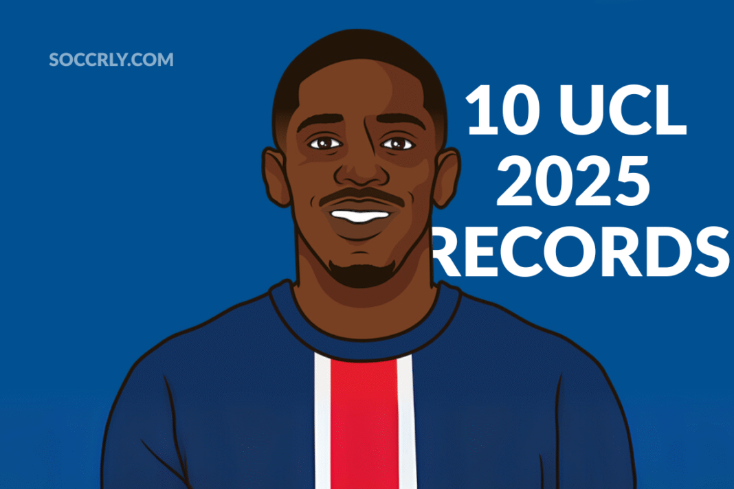 UCL, UCL 2025, UCL 2025 Records, UEFA