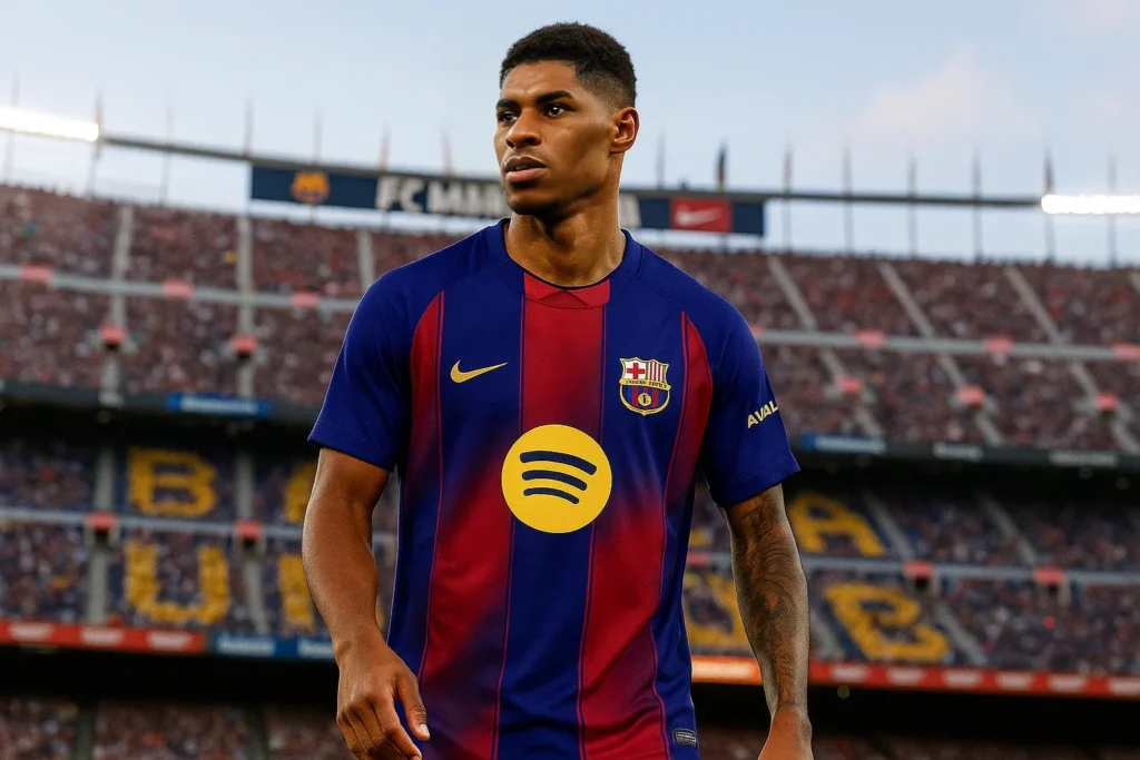 Marcus Rashford, Mallorca vs Barcelona, Barcelona vs Mallorca, La Liga